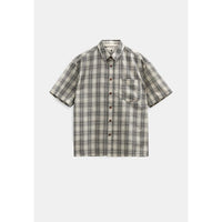 Anerkjendt, Otto Seersucker Check SS Shirt, Tofu-Anerkjendt-Minlillebutik.dk