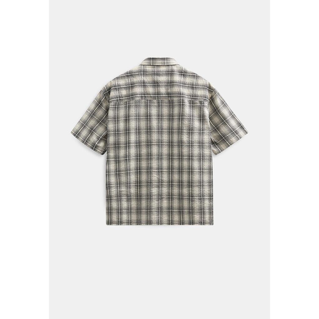 Anerkjendt, Otto Seersucker Check SS Shirt, Tofu-Anerkjendt-Minlillebutik.dk