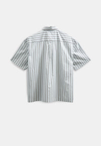 Anerkjendt, AKOtto Poplin Stripe SS Shirt, Light Blue