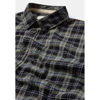 Anerkjendt, Otto Flannel Check LS Shirt, Caviar