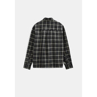 Anerkjendt, Otto Flannel Check LS Shirt, Caviar