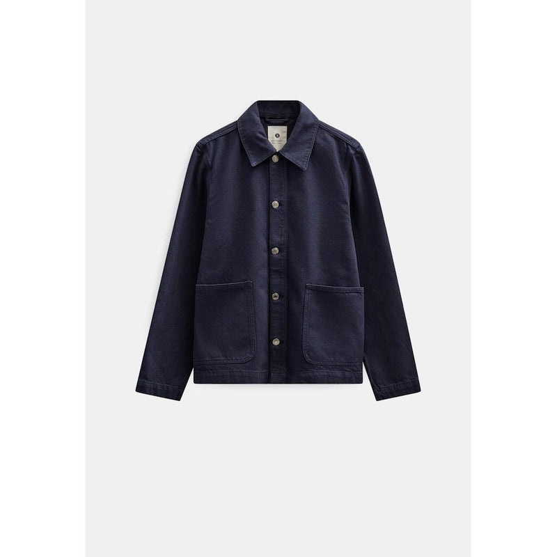 Anerkjendt, Ozzy Twill Overshirt, Sky Captain-Anerkjendt-Minlillebutik.dk