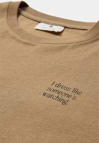 Anerkjendt, AKVillads Have A Nice Day Tee, Ermine