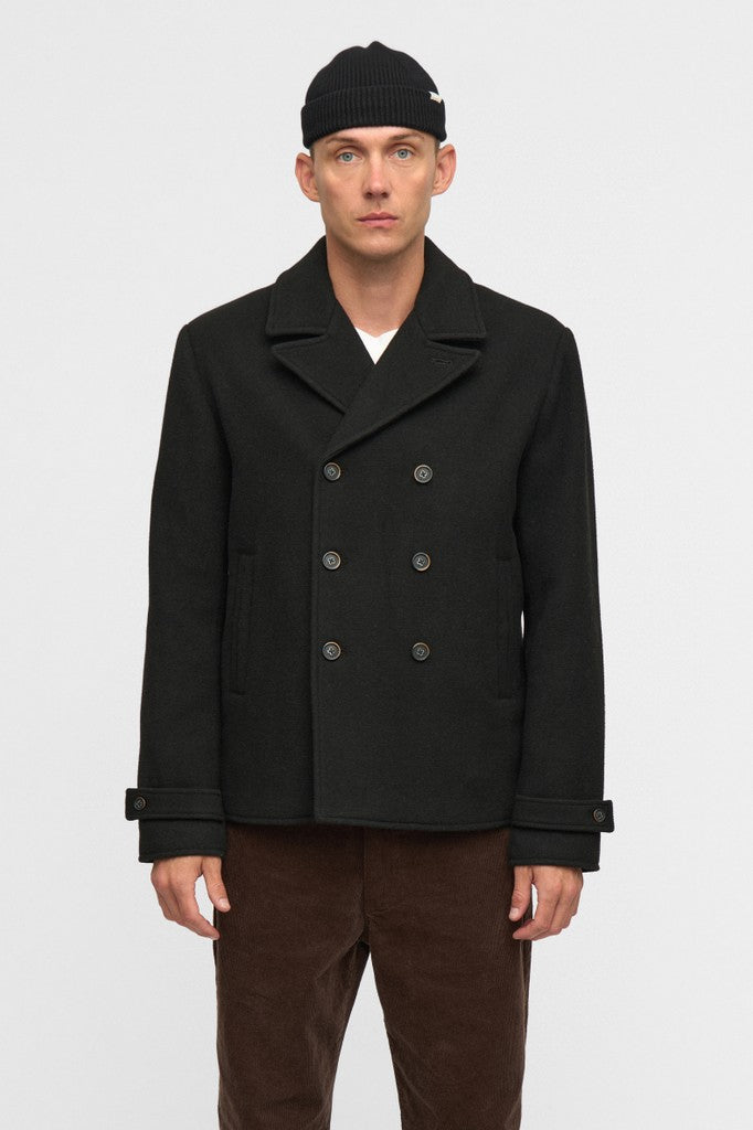 Anerkjendt, AKbørge Wool Coat, Caviar