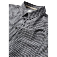 Anerkjendt, AKotto Small Check LS Shirt, Caviar