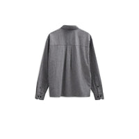 Anerkjendt, AKotto Small Check LS Shirt, Caviar
