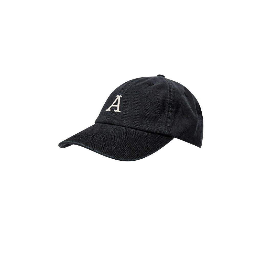Anerkjendt AKJEFF A Logo Cap, Caviar