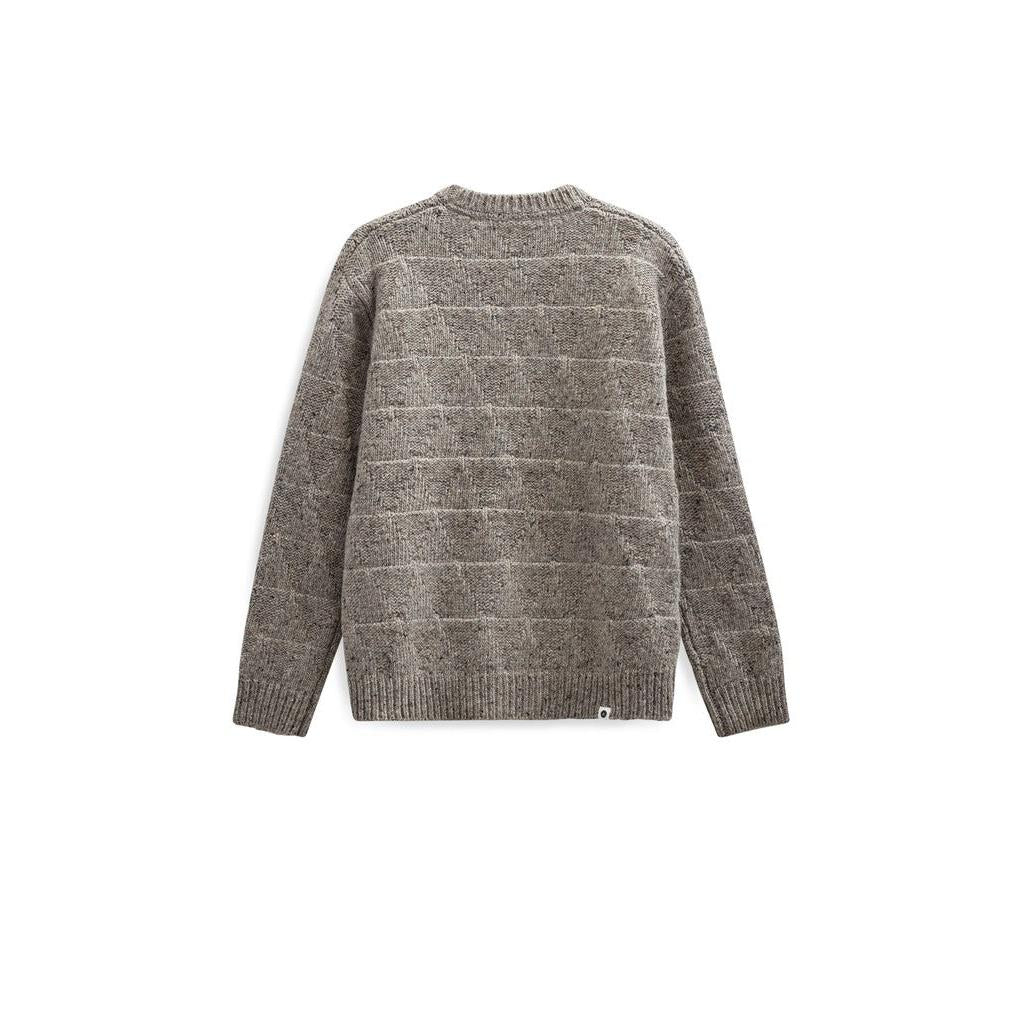 Anerkjendt, AKsinus Heavy Wool Knit, Medium Grey mel