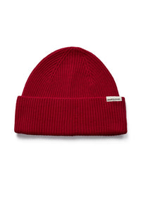 Anerkjendt, AKfelix Merino Hood, Red Dahlia