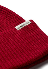 Anerkjendt, AKfelix Merino Hood, Red Dahlia