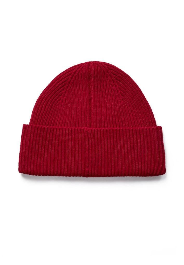 Anerkjendt, AKfelix Merino Hood, Red Dahlia