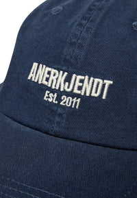 Anerkjendt AKJEFF Anerkjendt Logo Cap, Sky Captain