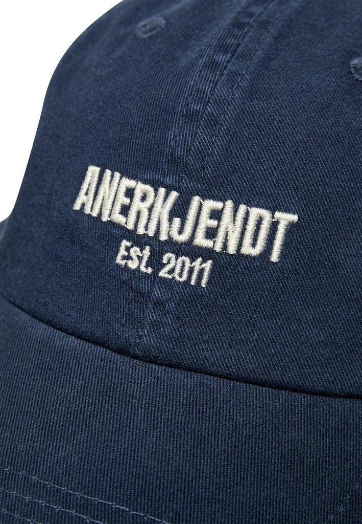 Anerkjendt AKJEFF Anerkjendt Logo Cap, Sky Captain