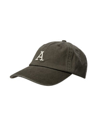 Anerkjendt AKJEFF A Logo Cap, Forest Night
