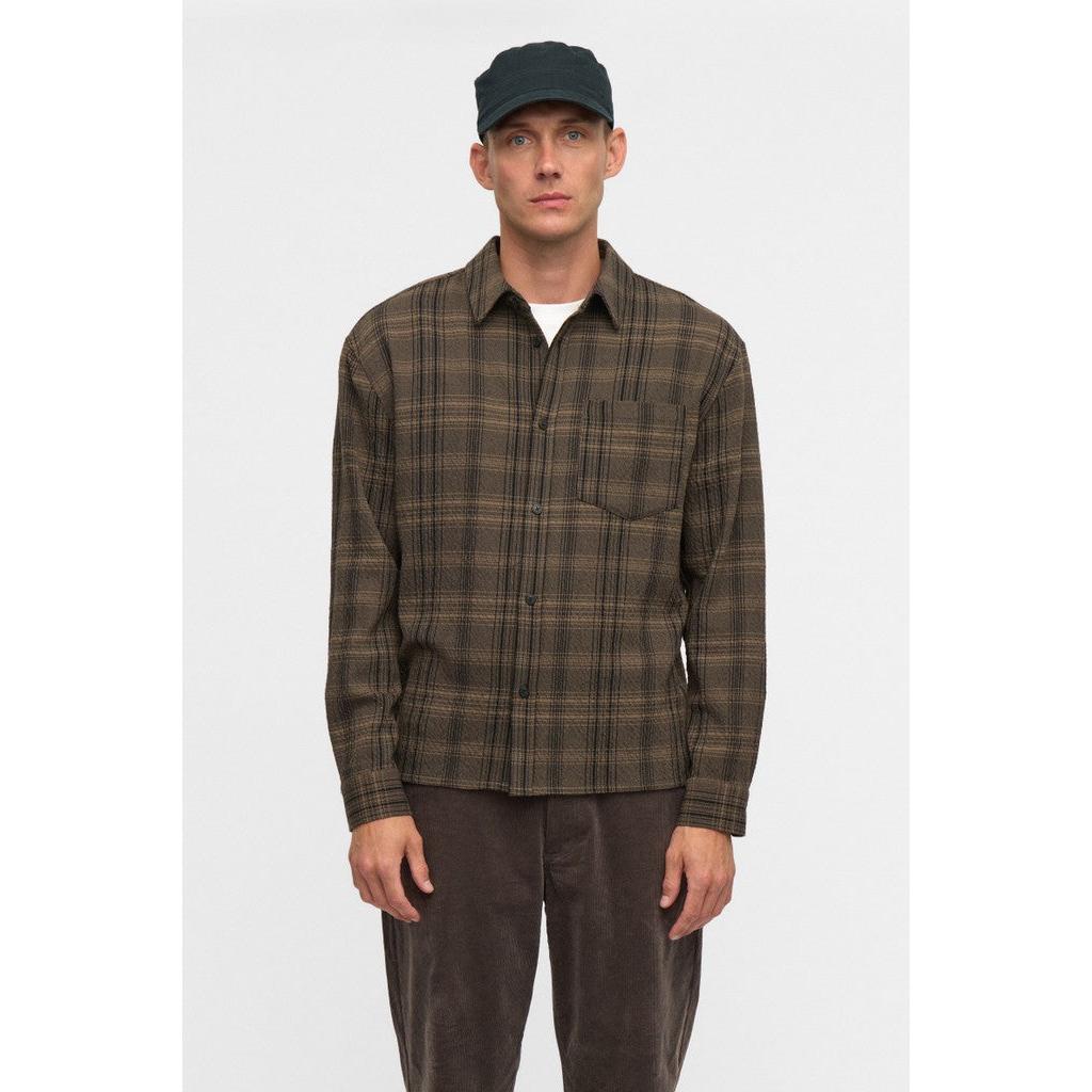 Anerkjendt, AKOtto Check LS Shirt, Delicioso