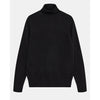 Anerkjendt, Nico Solid Roll Neck Lambswool, Caviar