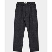 Anerkjendt, AKJan Wool Pants, Dark Grey Melange