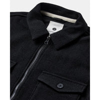 Anerkjendt, AKHanky Heavy Twill Overshirt, Caviar-Anerkjendt-Minlillebutik.dk