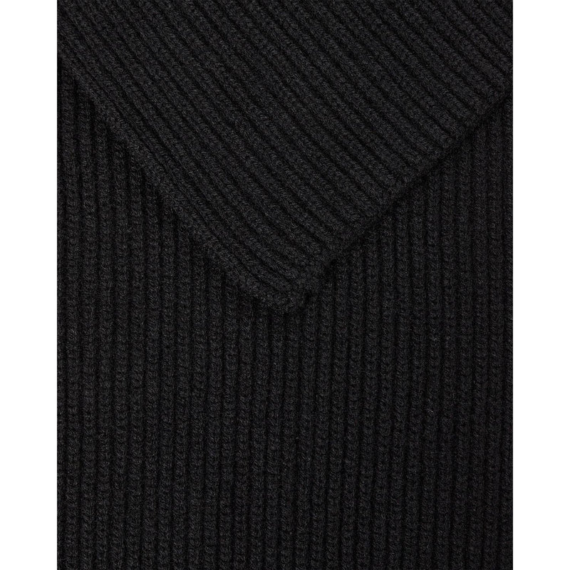 Anerkjendt, AKWilliam Merino Scarf, Caviar-Anerkjendt-Minlillebutik.dk