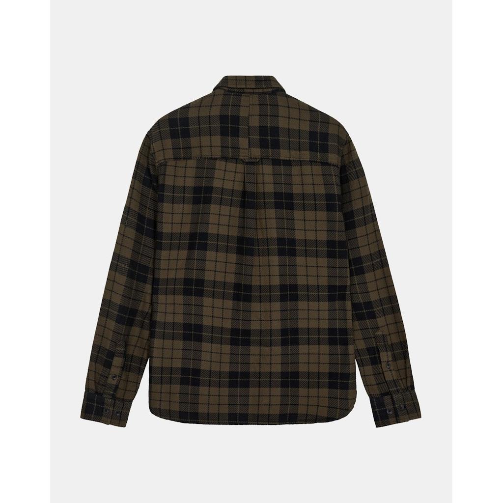 Anerkjendt, AKLeif Twill Check Shirt, Forest Night-Anerkjendt-Minlillebutik.dk