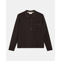 Anerkjendt, AKSvend Needle Rib Knit Cardigan, Mulch-Anerkjendt-Minlillebutik.dk