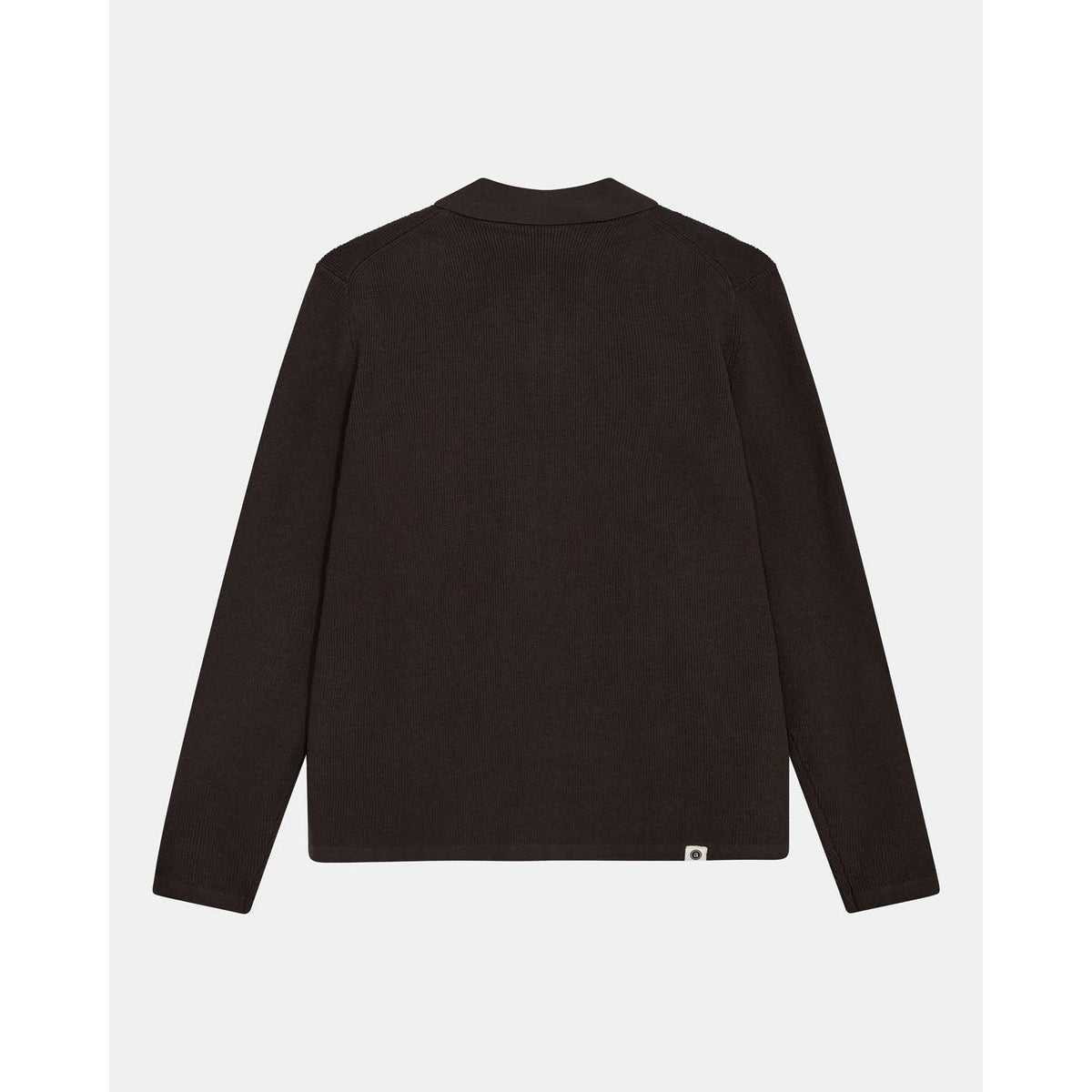 Anerkjendt, AKSvend Needle Rib Knit Cardigan, Mulch-Anerkjendt-Minlillebutik.dk