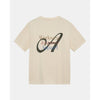Anerkjendt, AKVillads Workwear Print S/S Tee, Tofu-Anerkjendt-Minlillebutik.dk