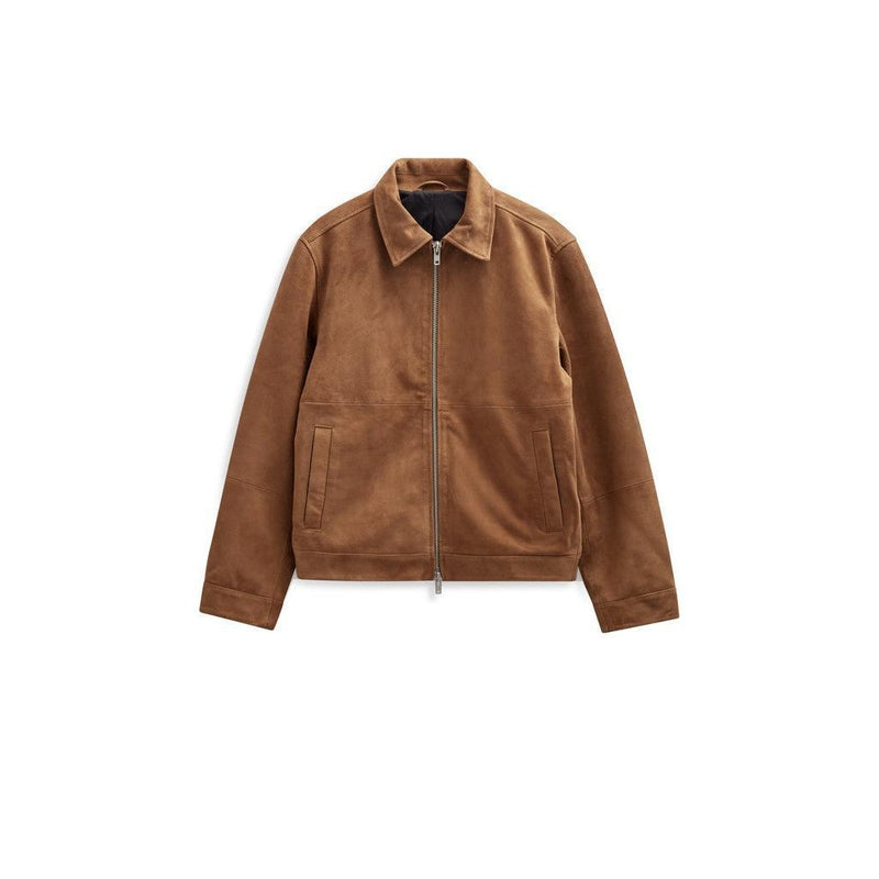 Anerkjendt, AKcarl Suede Jacket, Ermine-Anerkjendt-Minlillebutik.dk