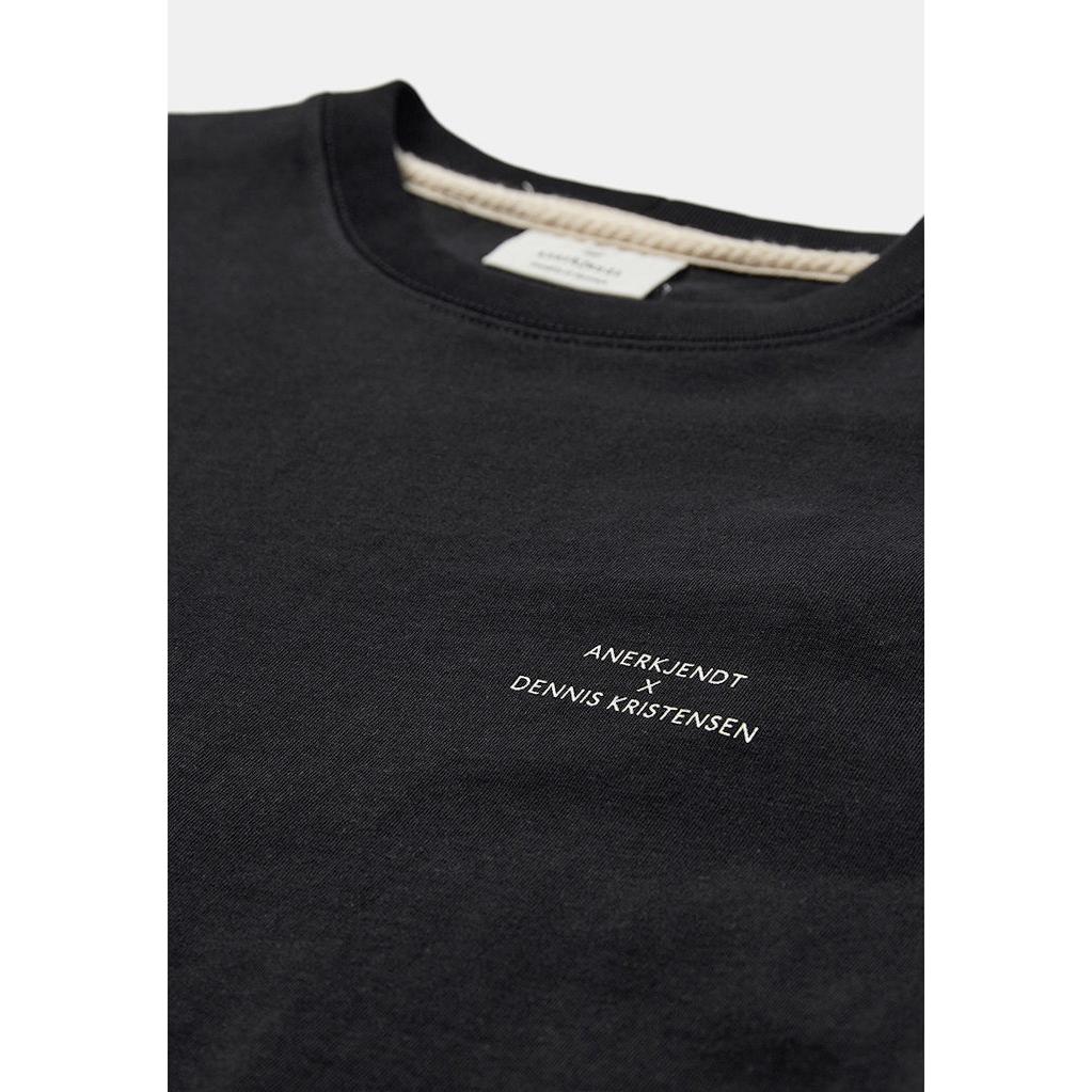 Anerkjendt, Villads AXDK3 SS Tee, Caviar-Anerkjendt-Minlillebutik.dk