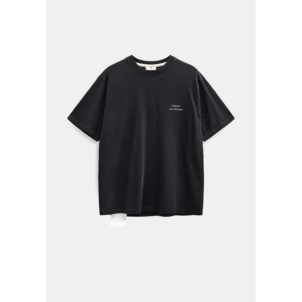 Anerkjendt, Villads AXDK8 SS Tee, Caviar-Anerkjendt-Minlillebutik.dk