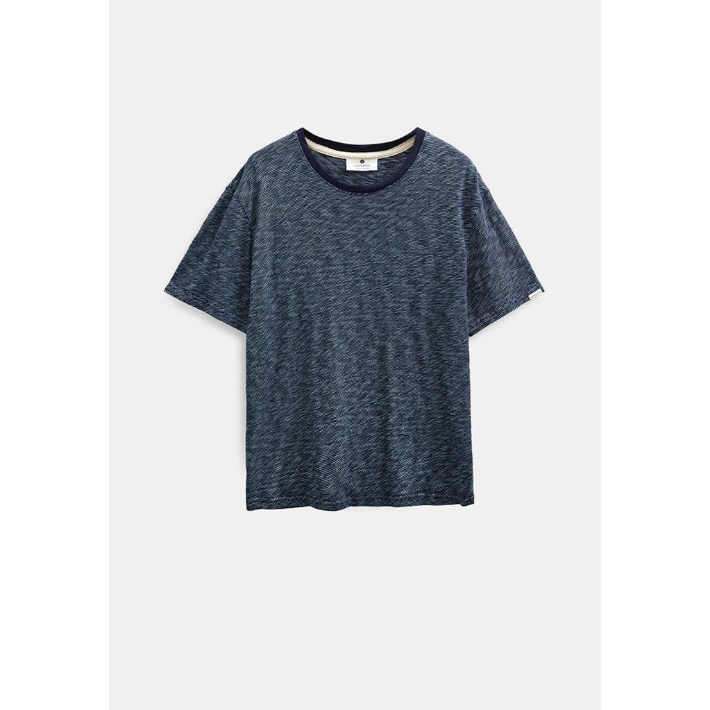 Anerkjendt, Villads Indigo S/S Tee, Sky Captain-Anerkjendt-Minlillebutik.dk