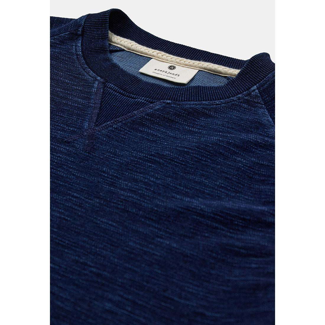 Anerkjendt, Toni Indigo SS Sweat, Sky Captain-Anerkjendt-Minlillebutik.dk