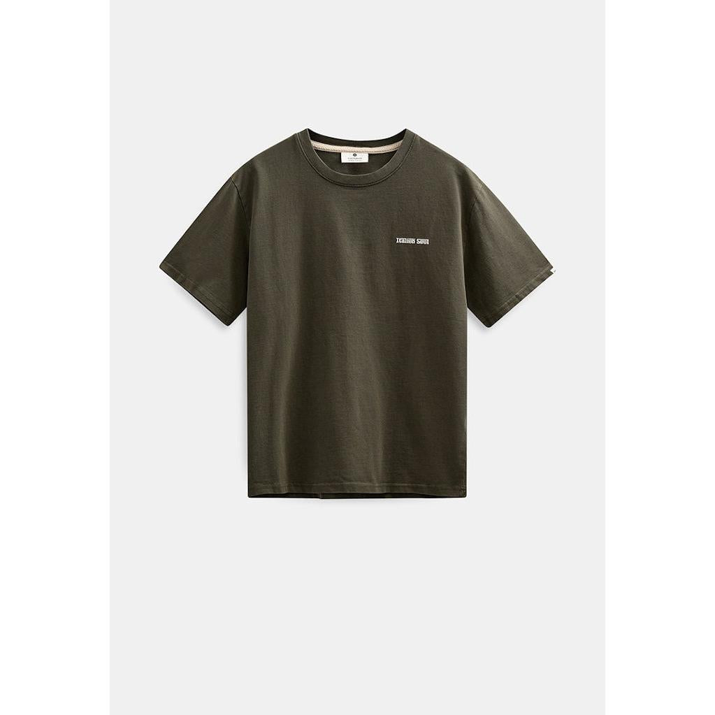Anerkjendt, Villads Italien Coffee SS Tee, Forrest Night-Anerkjendt-Minlillebutik.dk
