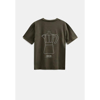 Anerkjendt, Villads Italien Coffee SS Tee, Forrest Night-Anerkjendt-Minlillebutik.dk