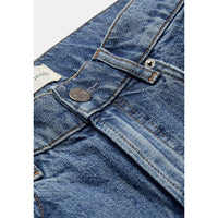 Anerkjendt, Jonas Shorts, Worn medium blue-Anerkjendt-Minlillebutik.dk