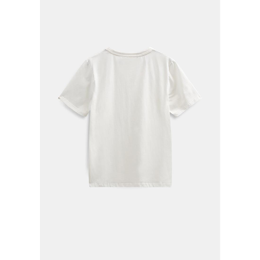 Anerkjendt, Kikki Pocket SS Tee, Bright White-Anerkjendt-Minlillebutik.dk