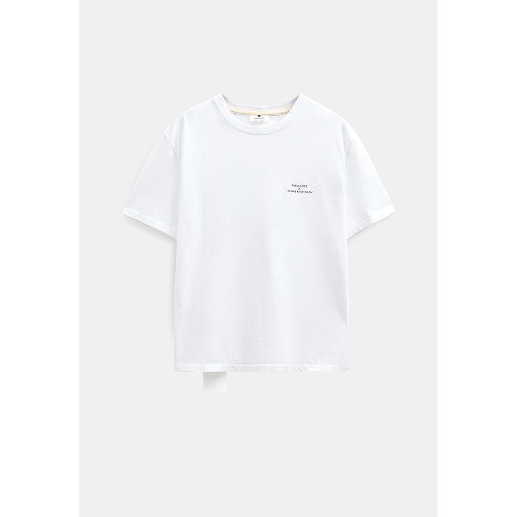 Anerkjendt, Villads AXDK9 SS Tee, Bright White-Anerkjendt-Minlillebutik.dk
