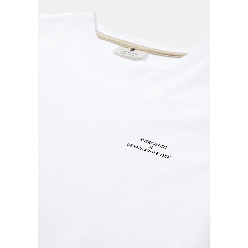 Anerkjendt, Villads AXDK9 SS Tee, Bright White-Anerkjendt-Minlillebutik.dk