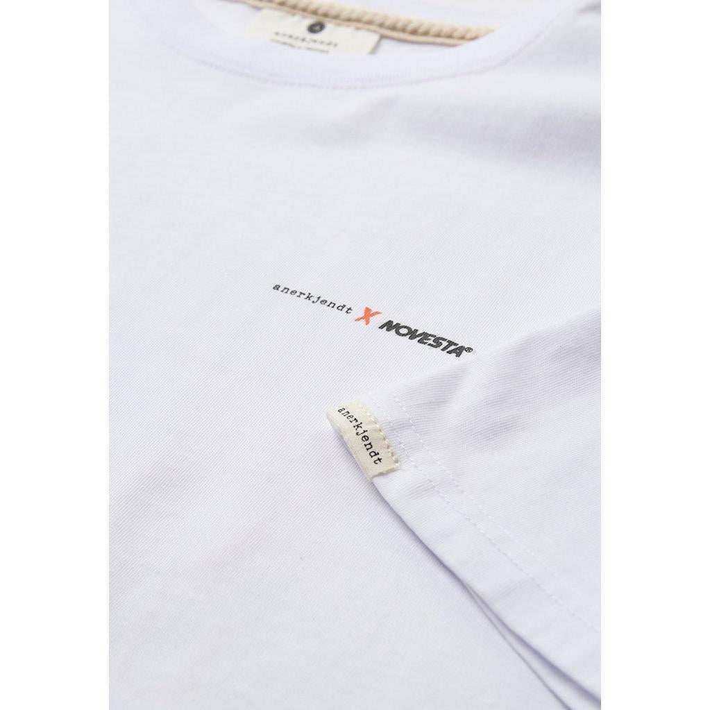Anerkjendt, Villads Timeless SS Tee, Bright White-Anerkjendt-Minlillebutik.dk
