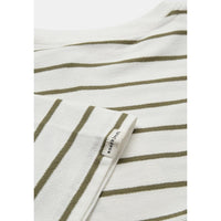 Anerkjendt, Villads Structure Stripe SS Tee, Tofu-Anerkjendt-Minlillebutik.dk