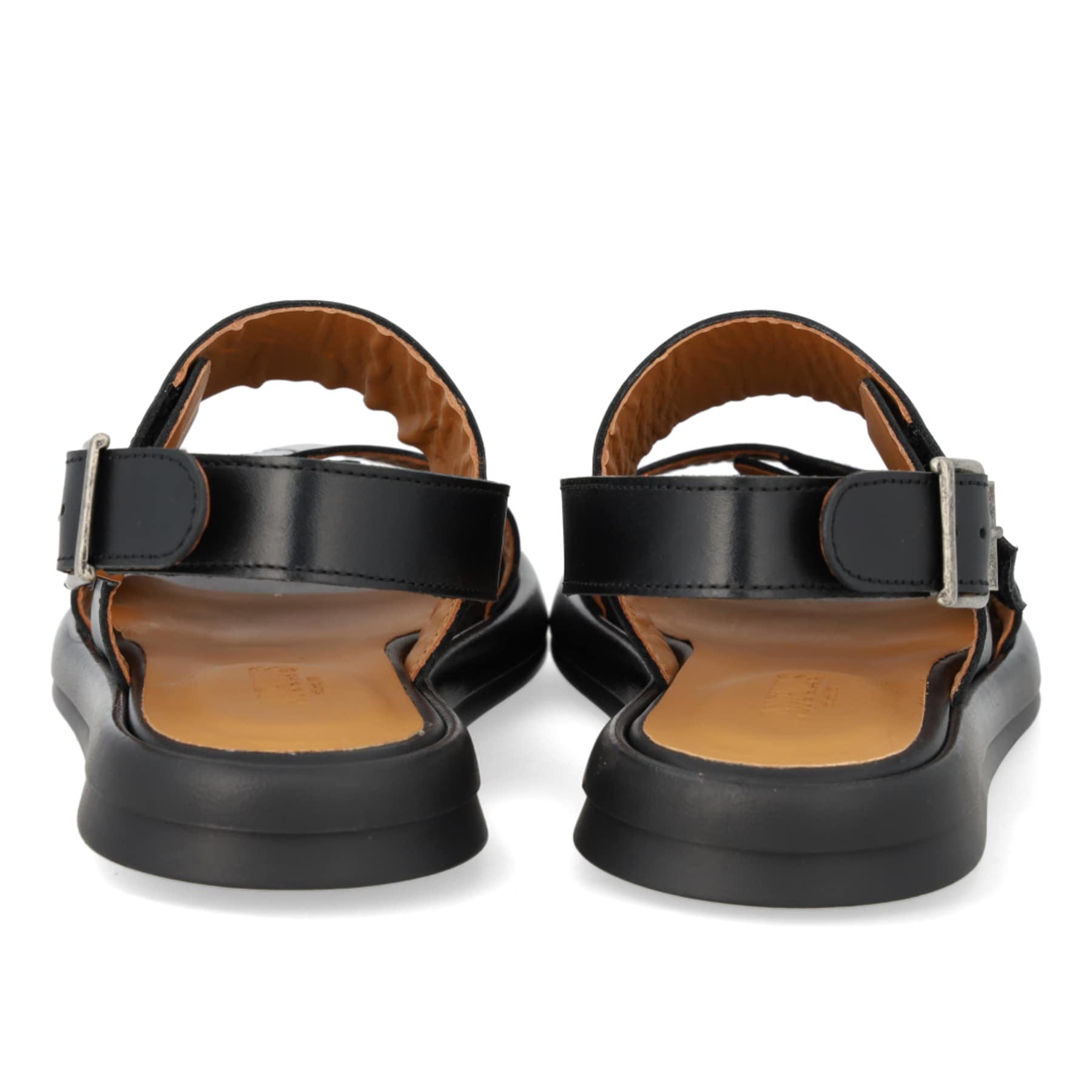 Angulus, Sandal med justerbare velcroremme, Black-Angulus-Minlillebutik.dk