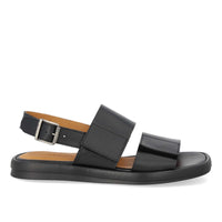 Angulus, Sandal med justerbare velcroremme, Black-Angulus-Minlillebutik.dk