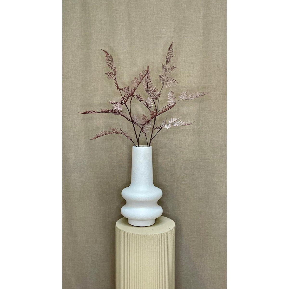 Barbara, Asparagus lys bordeaux h 90 cm