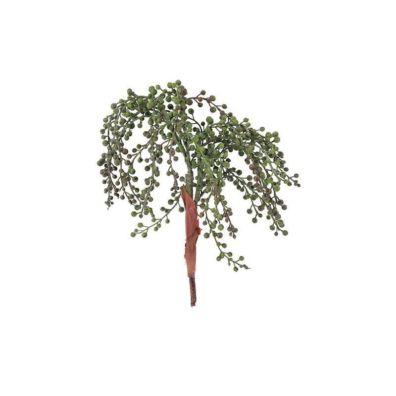 Barbara, Dadel buket støvet grøn h 36 cm