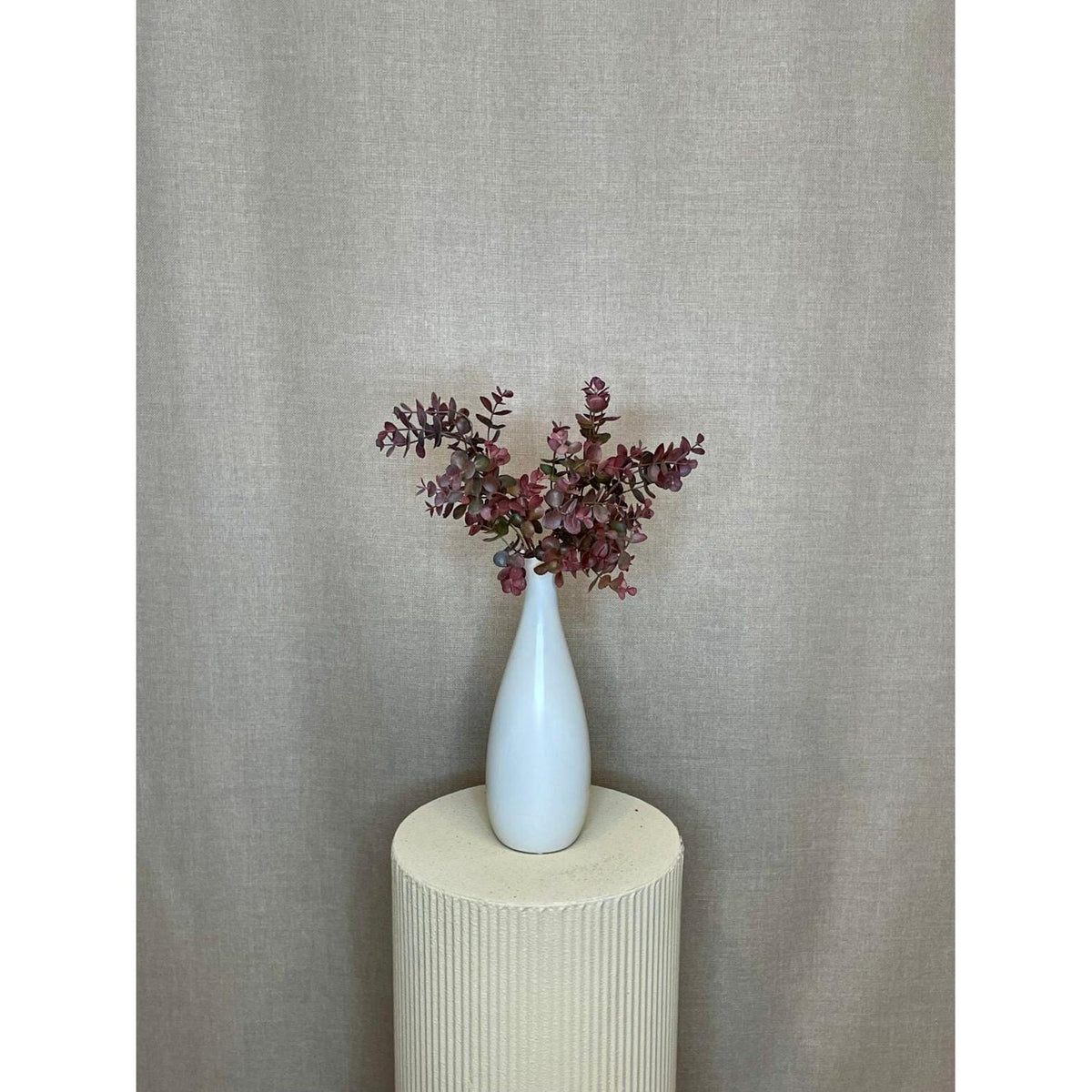 Barbara, Eucalyptus buket purple h 33 cm