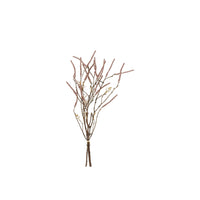 Barbara, Grene rosa m/ glimmer bundt 3 stk, h 63 cm