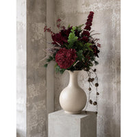 Barbara, Hortensia bordeaux h 60 cm