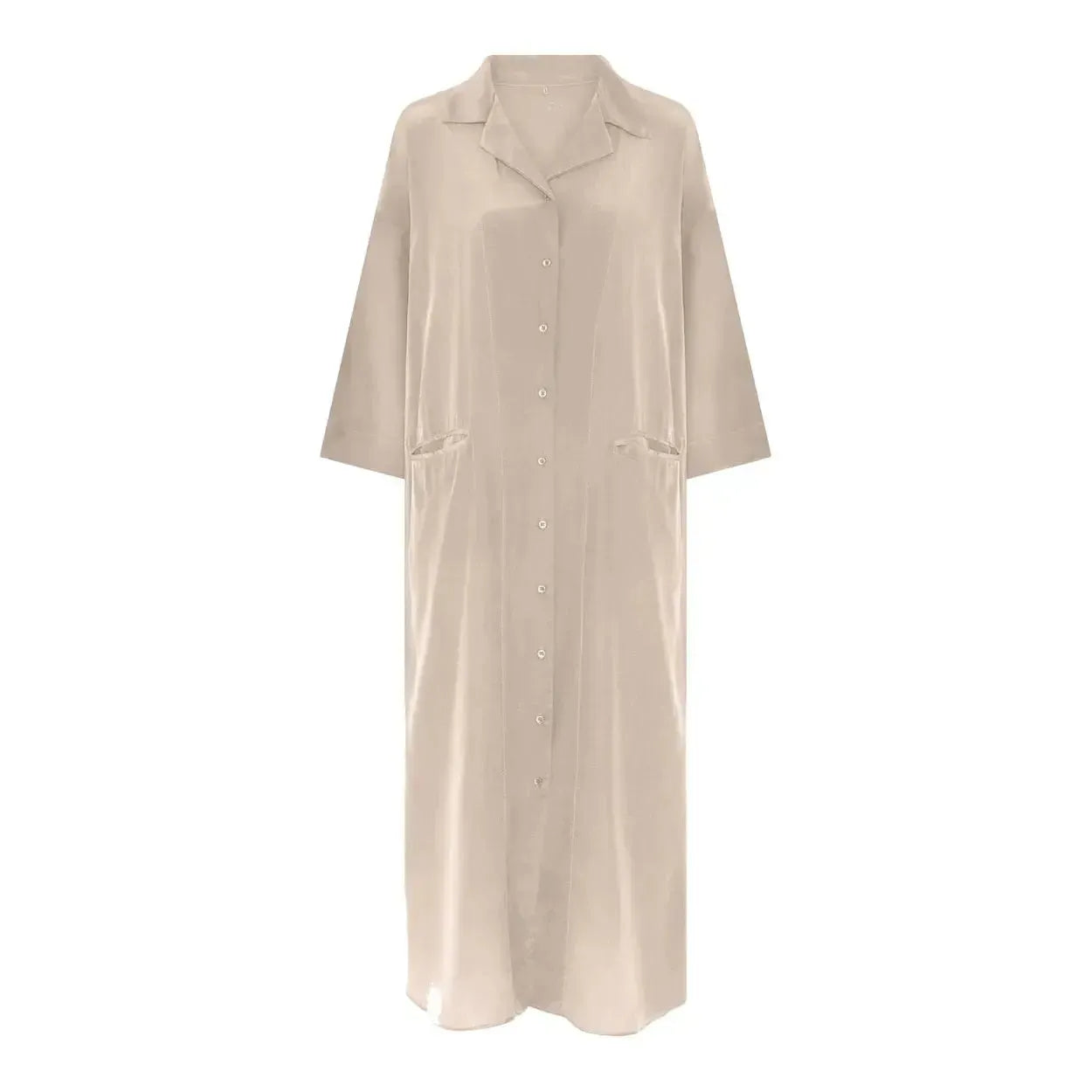Frau, Berlin silk crepe dress, Stucco-Frau-Minlillebutik.dk