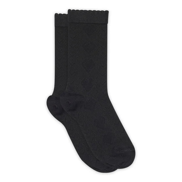 Sneaky Fox, Dyveke Socks, Black