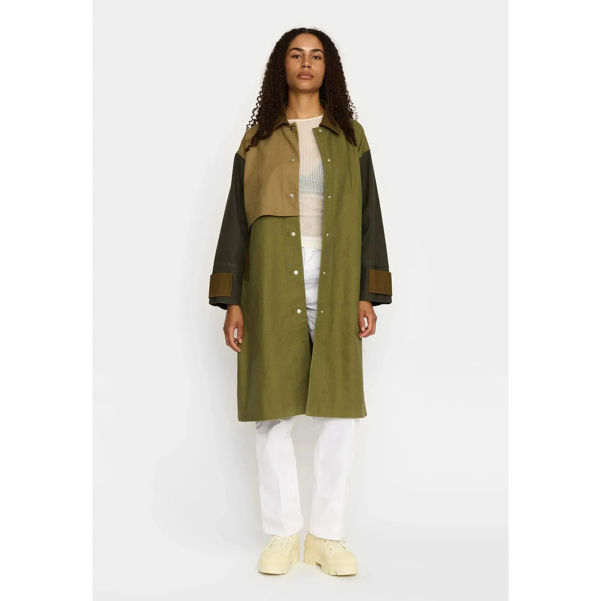 Selfhood, Block Trenchcoat, Army-Selfhood-Minlillebutik.dk